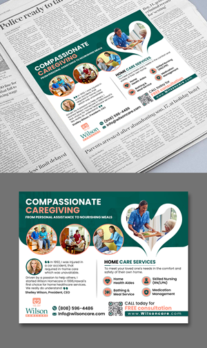 Werbe-Design von debdesign für Wilson Care Group | Design: #32377521