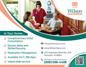 Advertisement Design by deseinsteinz for Wilson Care Group | Design: #32406206