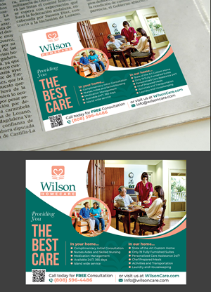 Advertisement Design by Aurora:) for Wilson Care Group | Design: #32362257