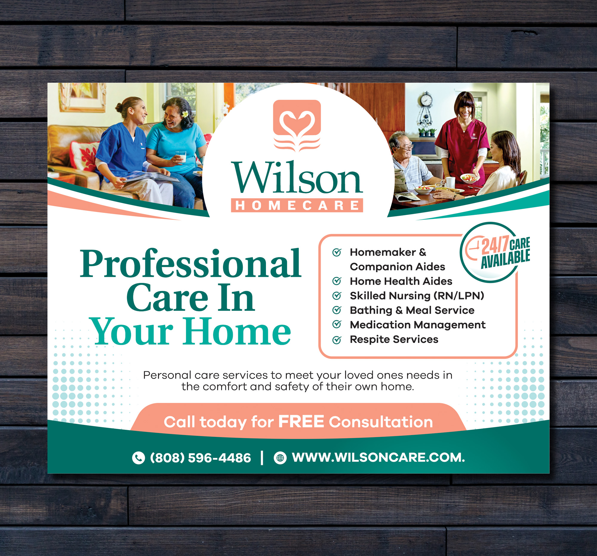 Advertisement Design by Dzhafir for Wilson Care Group | Design #32438117