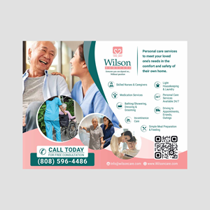 Newspaper Ad Design by san.ty for Wilson Care Group | Design: #32381198