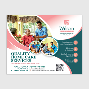 Newspaper Ad Design by Sun Creative for Wilson Care Group | Design: #32387708