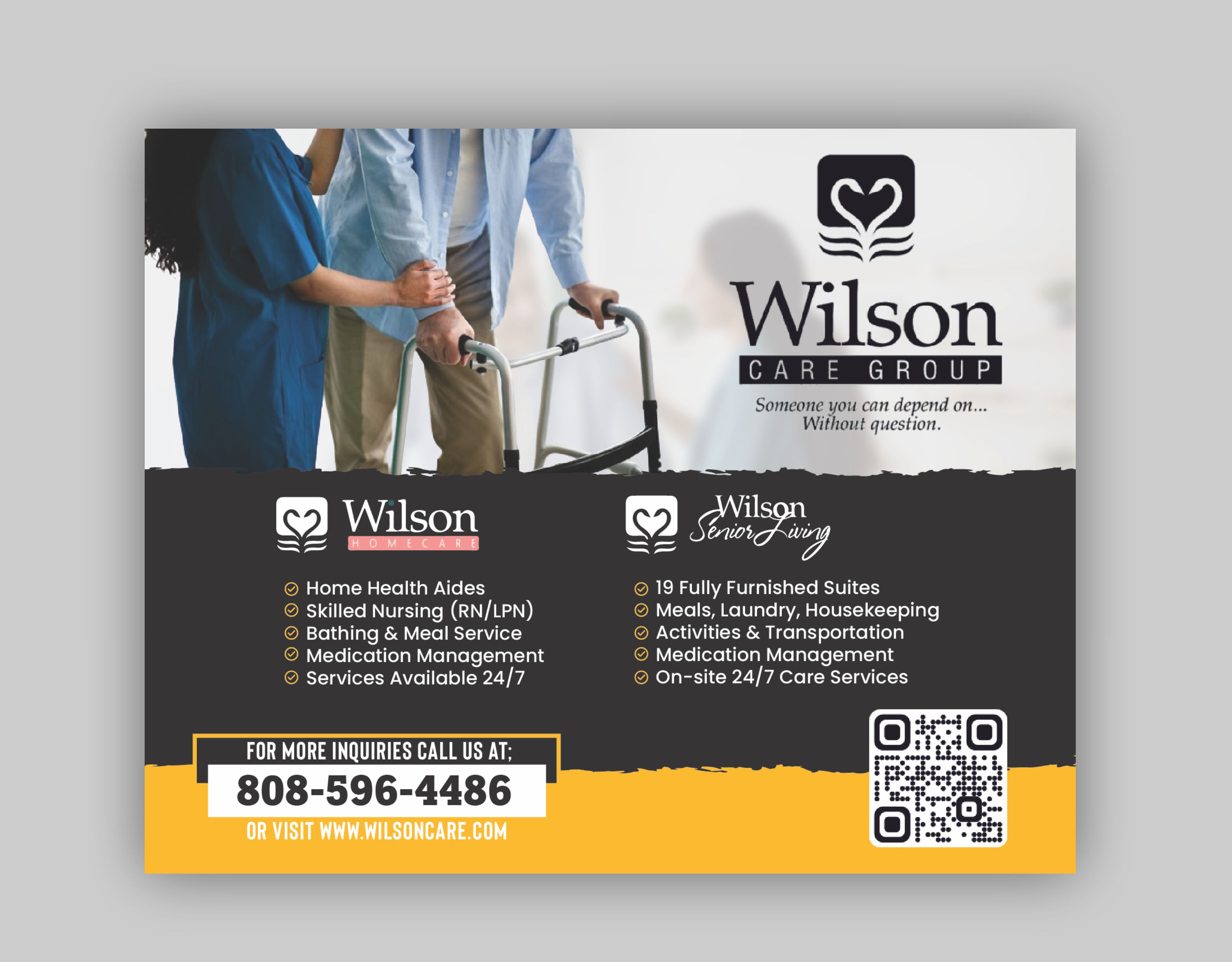 Design Annonce  par Nel. pour Wilson Care Group | Design #32437180