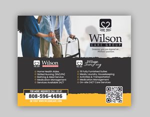Zeitungsanzeige-Design von Nel. für Wilson Care Group | Design #32437180