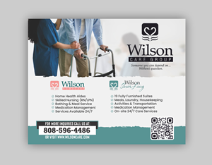 Newspaper Ad Design by Nel. for Wilson Care Group | Design: #32437181