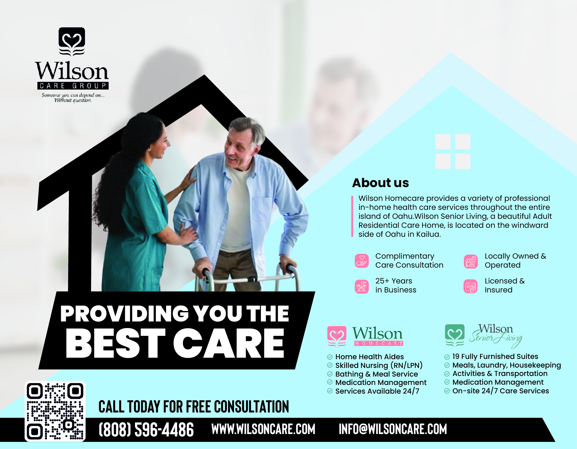 Newspaper Ad Design by Nel. for Wilson Care Group | Design #32438347