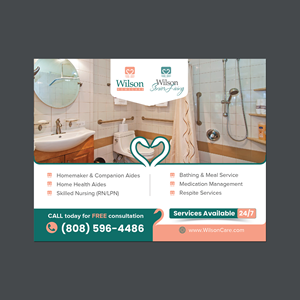 Zeitungsanzeige-Design von GraphicMonster für Wilson Care Group | Design #32450551