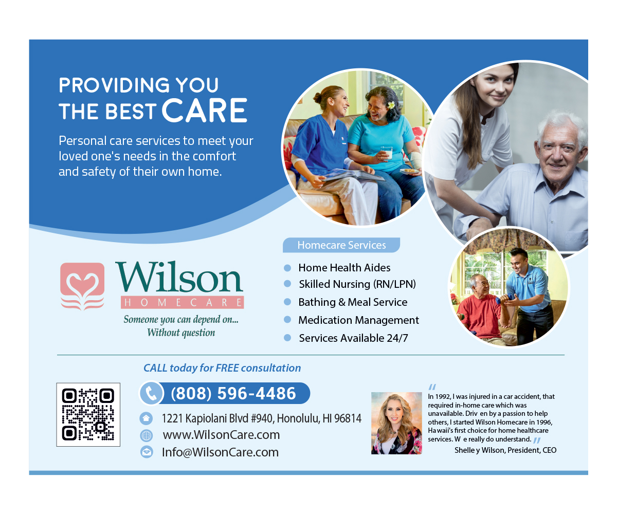 Newspaper Ad Design by COLOURS BRANDING for Wilson Care Group | Design #32373311