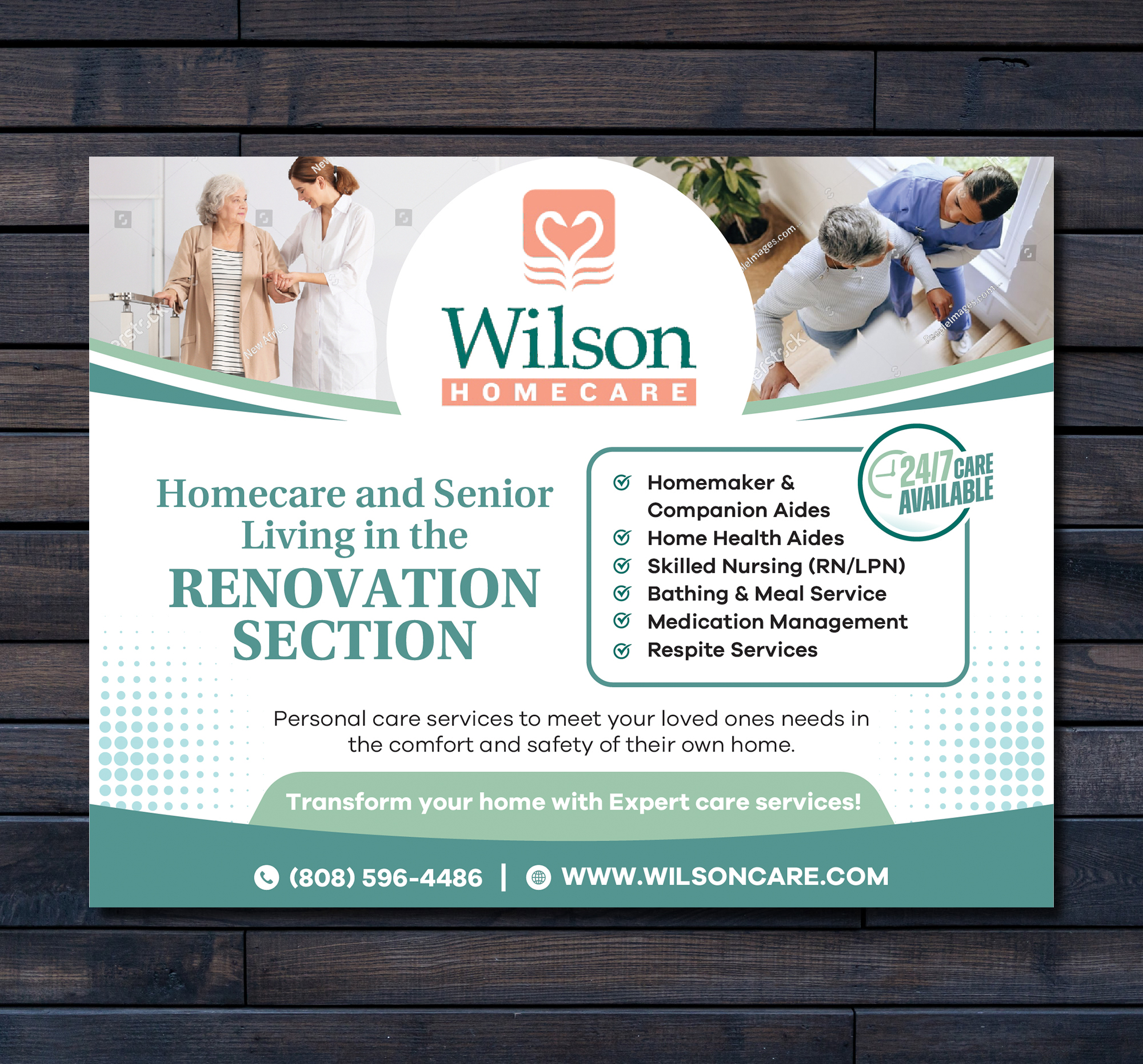 Design Annonce  par Dzhafir pour Wilson Care Group | Design #32446194