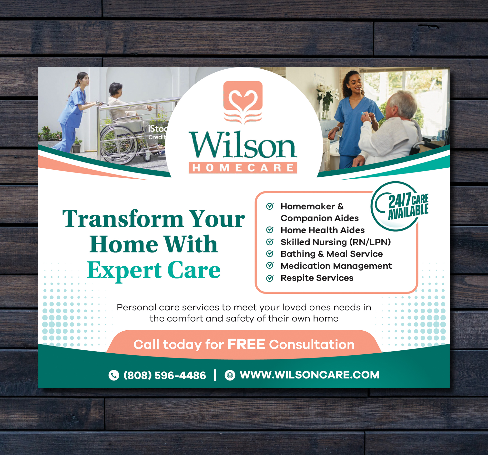 Diseño de Anuncio de Prensa por Dzhafir para Wilson Care Group | Diseño #32450776