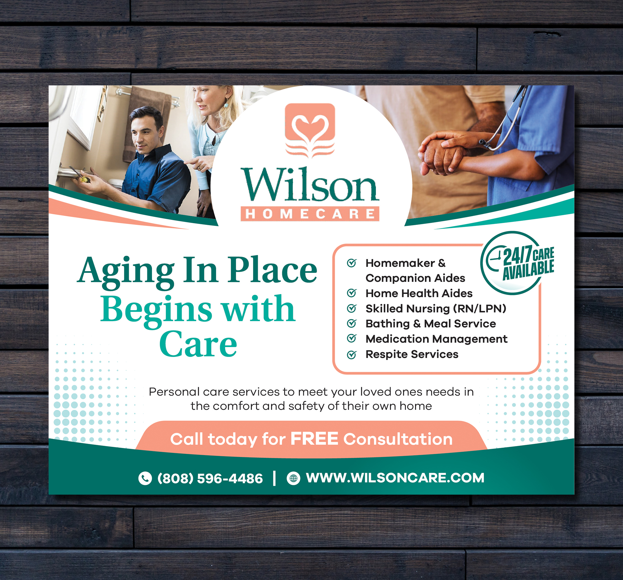 Diseño de Anuncio de Prensa por Dzhafir para Wilson Care Group | Diseño #32452766