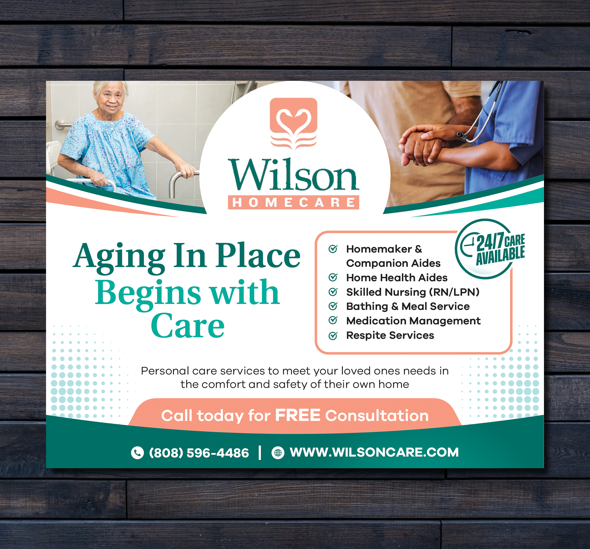Newspaper Ad Design by Dzhafir for Wilson Care Group | Design #32459914
