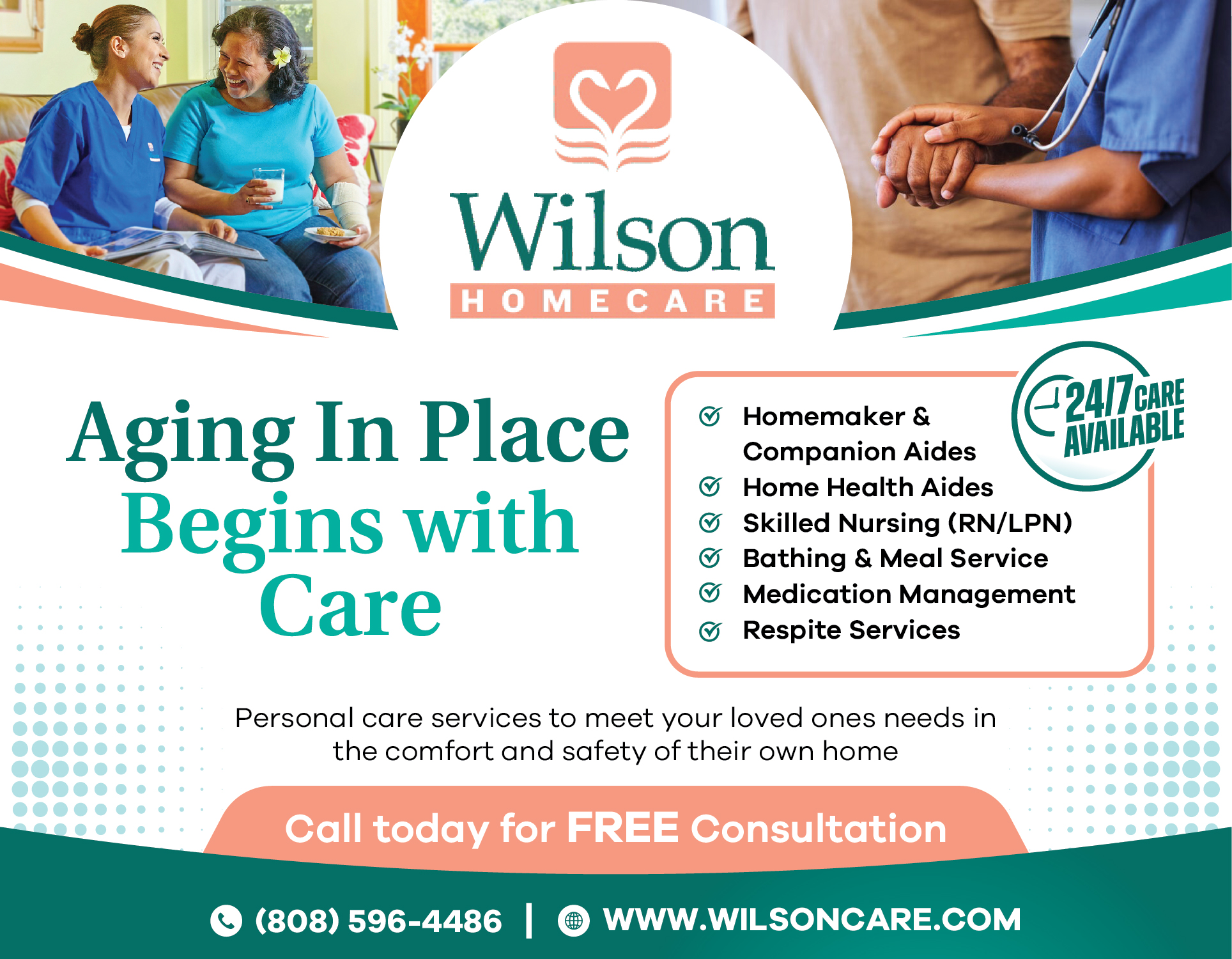 Diseño de Anuncio de Prensa por Dzhafir para Wilson Care Group | Diseño #32480914
