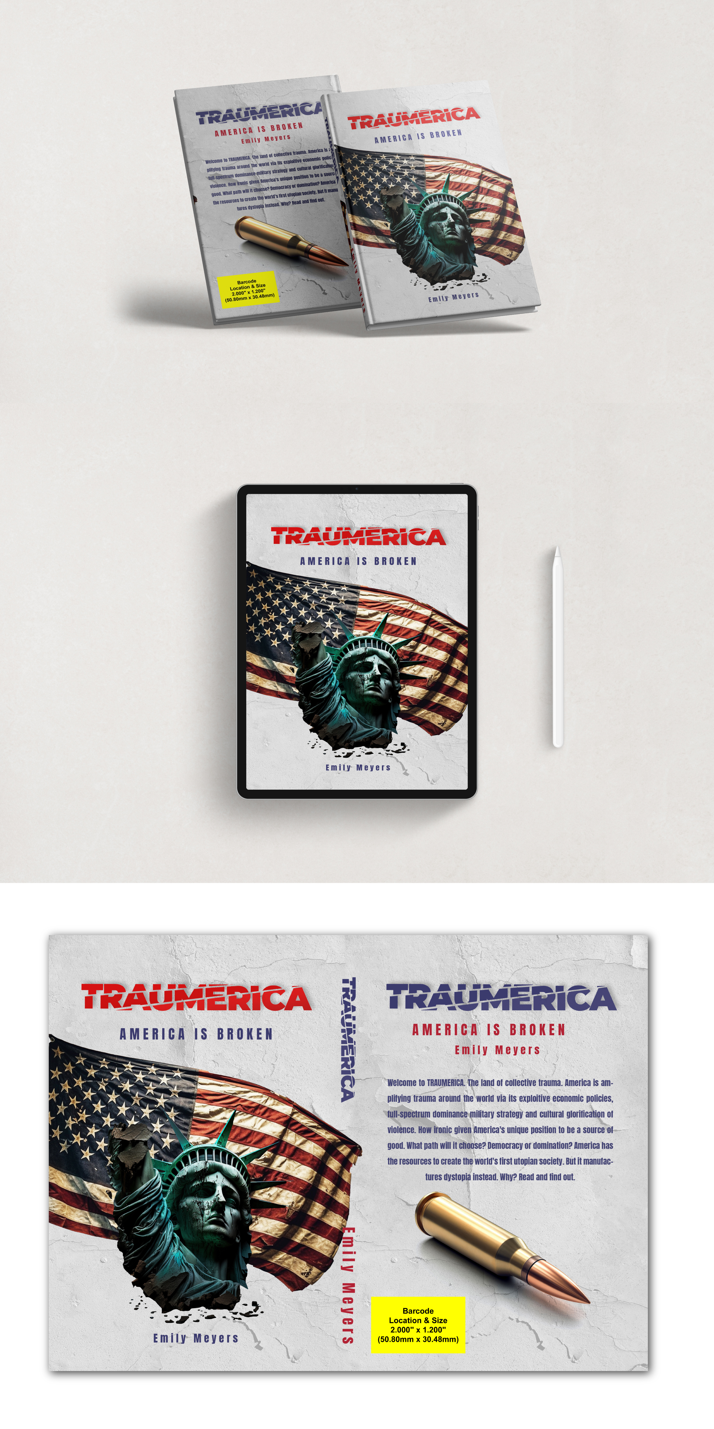 Diseño de portada de libro por Will M. para este proyecto | Diseño #32405207