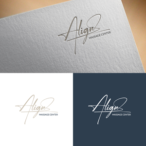 Logo Design by rm00 for Align Massage Center | Design: #32370630