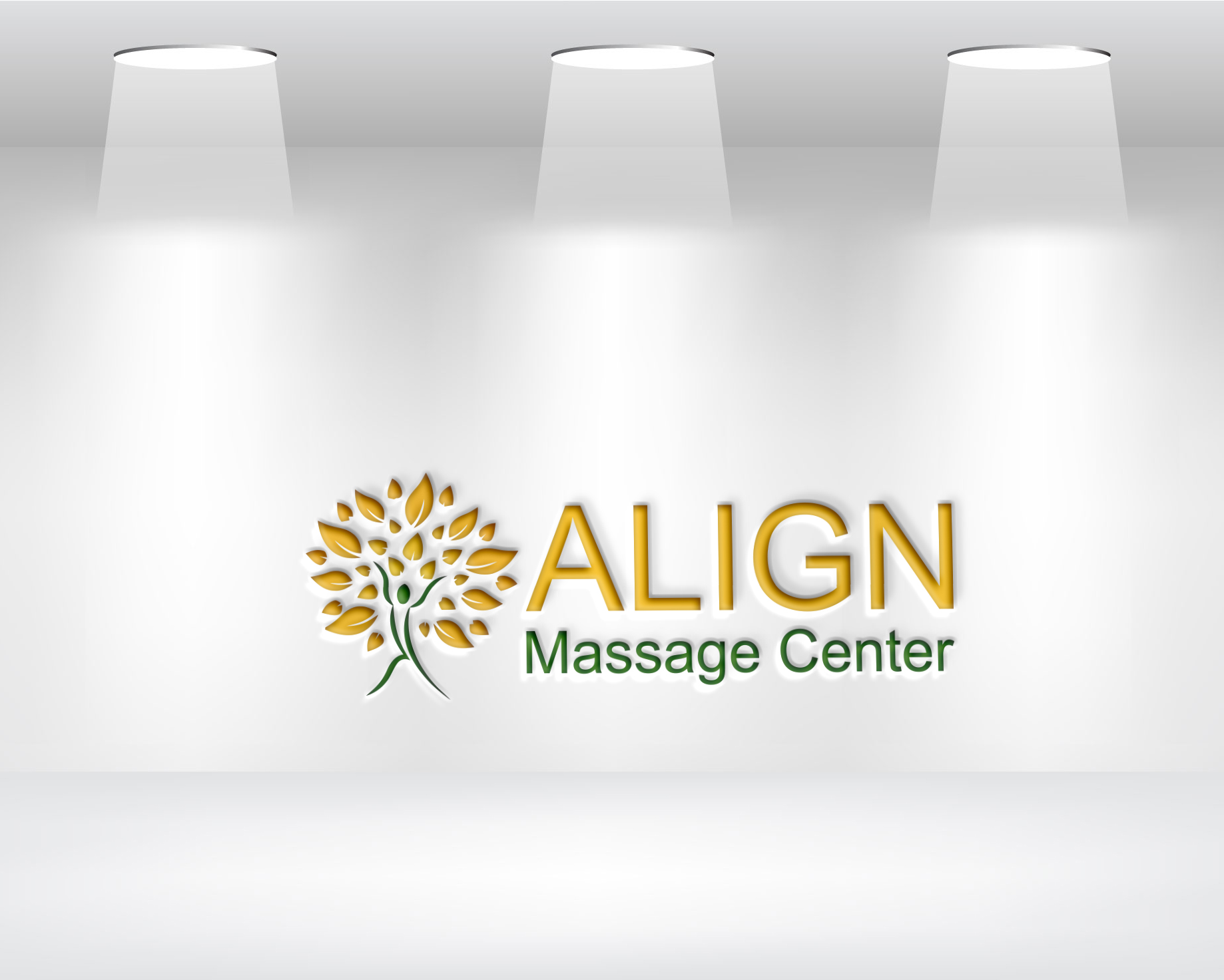 Logo Design by Daniel Khan for Align Massage Center | Design #32367530
