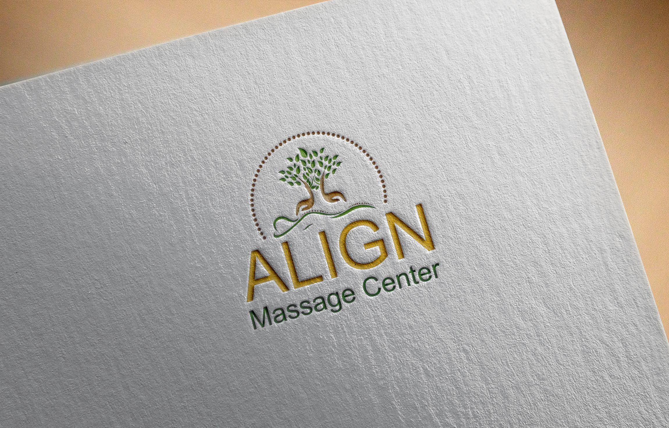 Logo-Design von Daniel Khan für Align Massage Center | Design #32367531
