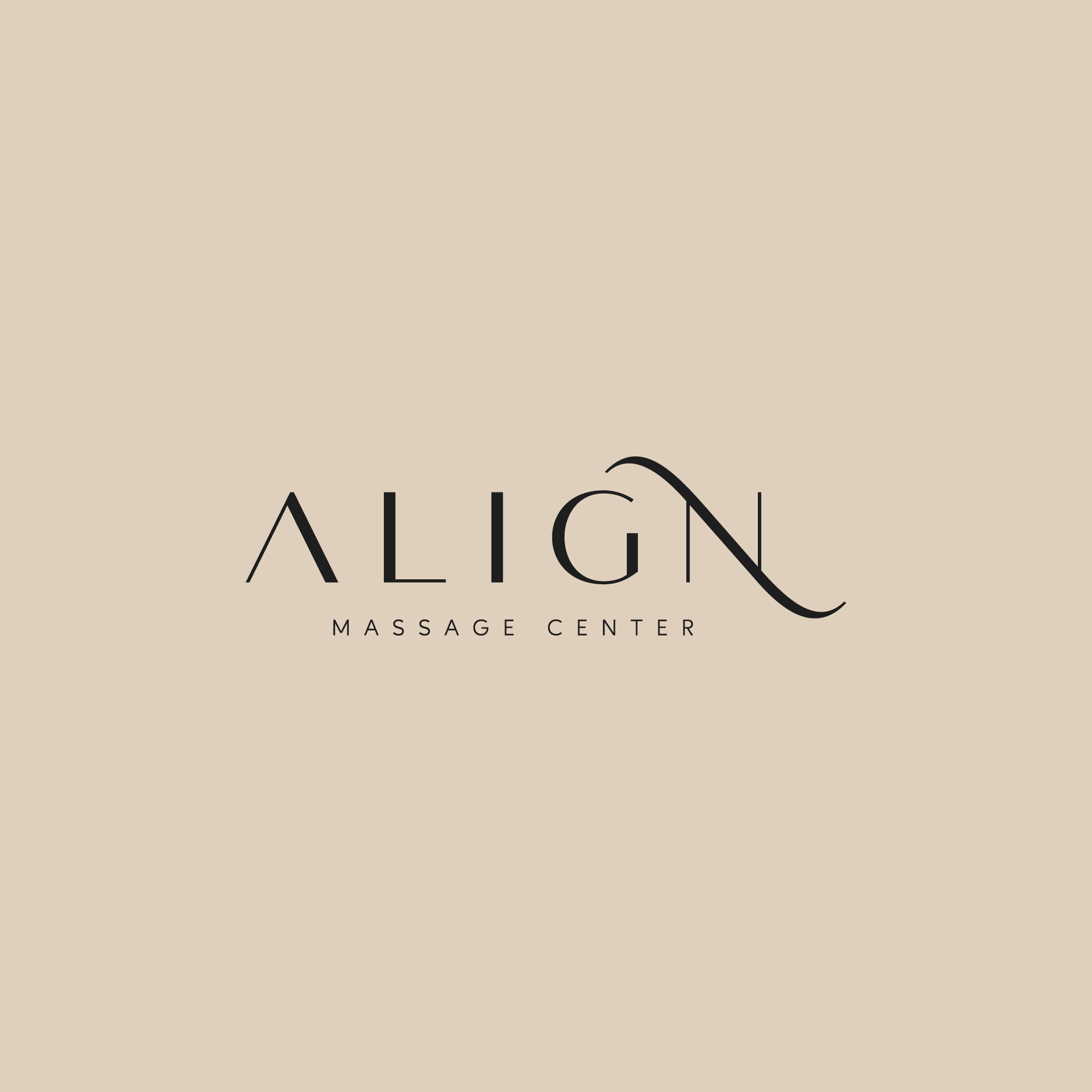 Logo Design by Peroni for Align Massage Center | Design #32378460