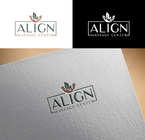 Logo Design by RA-bica for Align Massage Center | Design: #32374144