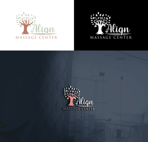 Logo Design by RA-bica for Align Massage Center | Design: #32375081