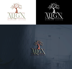 Logo Design by RA-bica for Align Massage Center | Design: #32375082