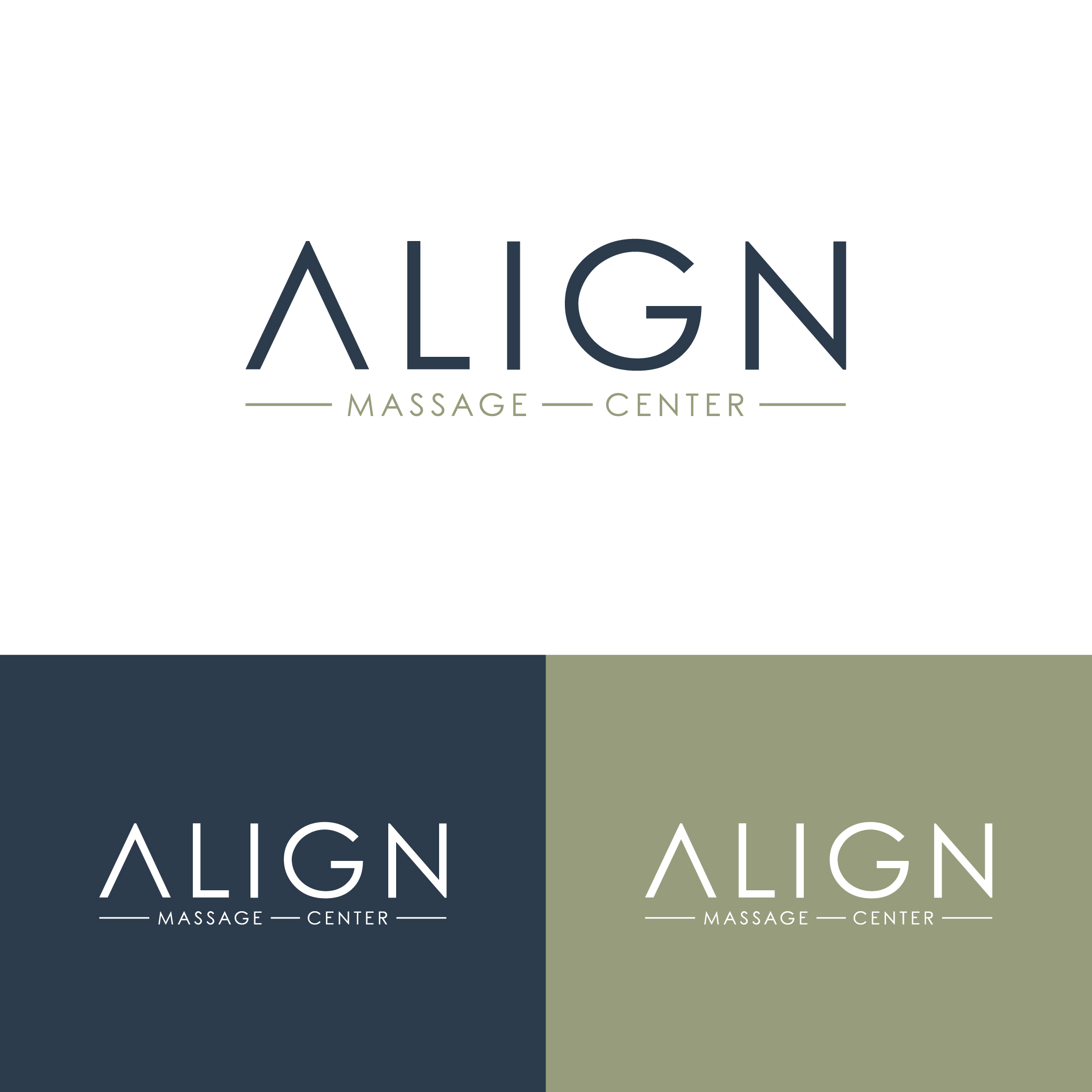 Logo-Design von designer profile für Align Massage Center | Design #32371047