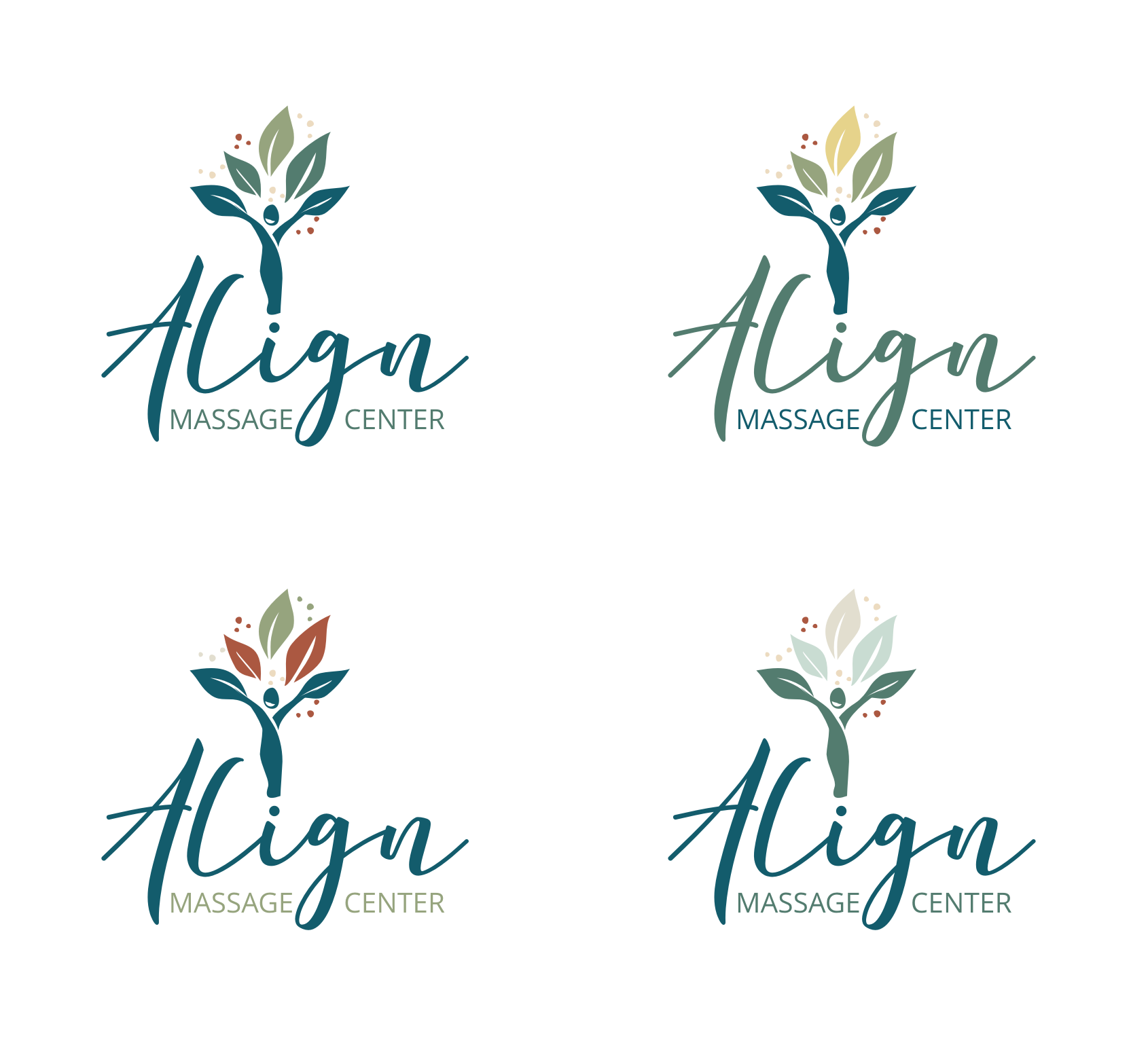 Logo Design by Maya* for Align Massage Center | Design #32385080