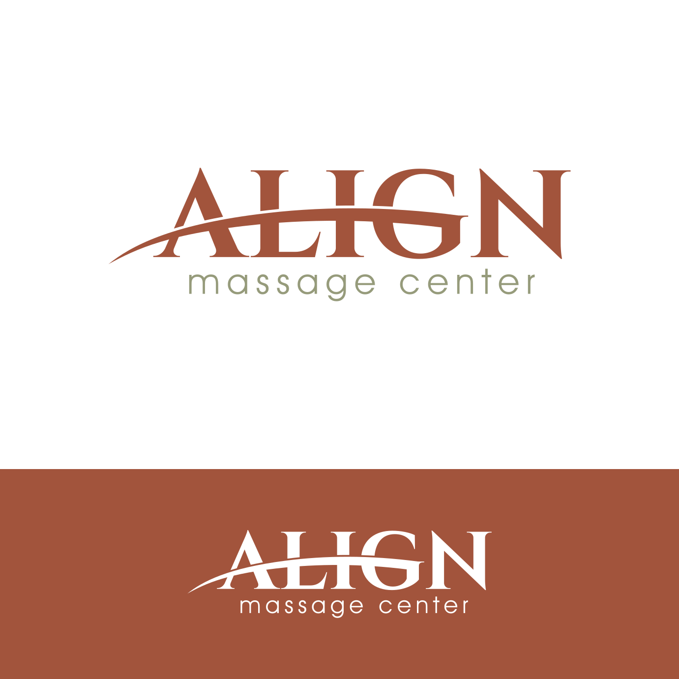 Logo Design by ninisdesign for Align Massage Center | Design #32367617