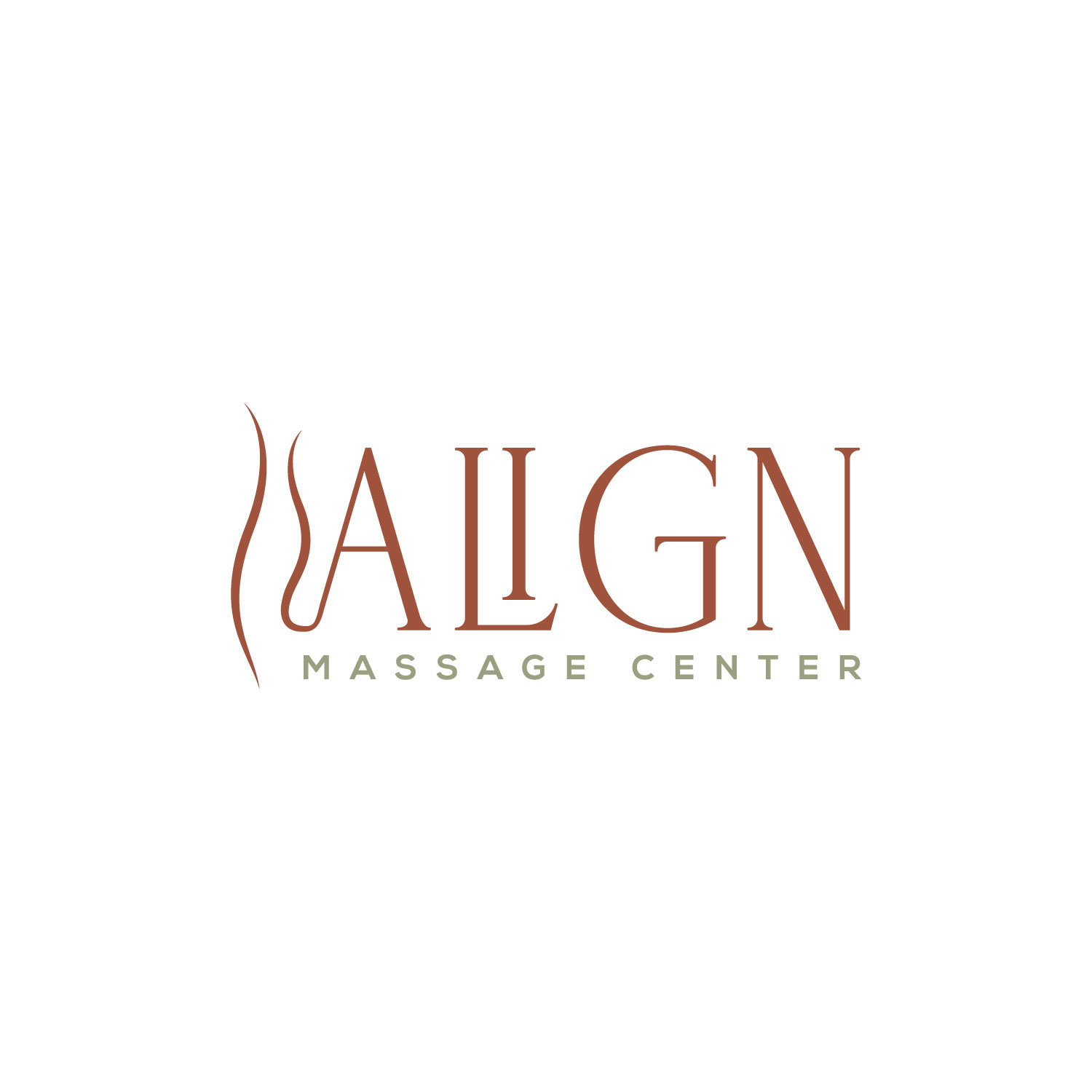Logo Design by LAXMI DESIGNHUB for Align Massage Center | Design #32375107