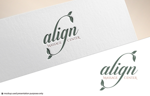 Logo Design by Rubia@ for Align Massage Center | Design: #32368496