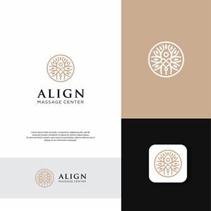 Logo Design by DesignFirst for Align Massage Center | Design: #32366838