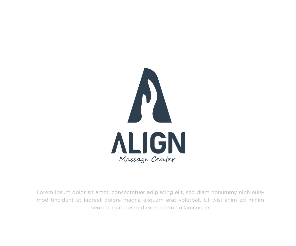 Logo Design by Abdul 20 for Align Massage Center | Design #32366779