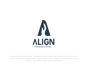 Logo Design by Abdul 20 for Align Massage Center | Design: #32366779