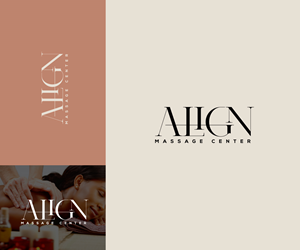 Logo Design by step forward 2 for Align Massage Center | Design: #32373463