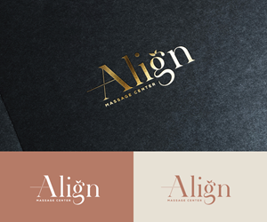 Logo Design by step forward 2 for Align Massage Center | Design: #32373464