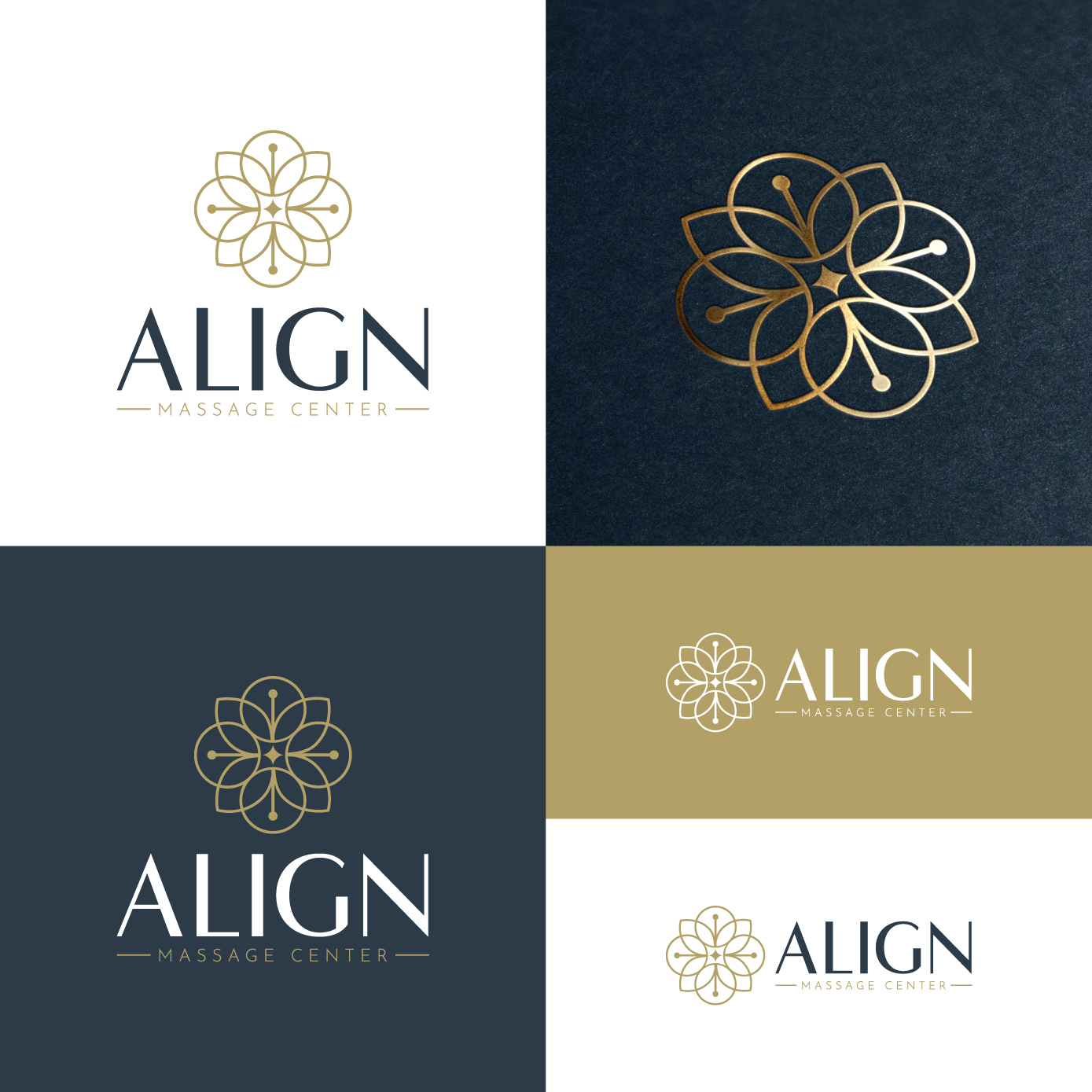 Logo Design by Radsky17 for Align Massage Center | Design #32381200