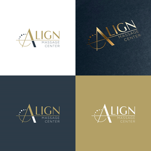 Logo Design by Radsky17 for Align Massage Center | Design: #32381201