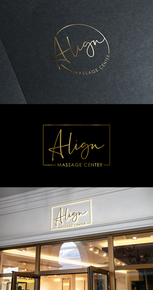 Logo Design by Soonia for Align Massage Center | Design: #32366949