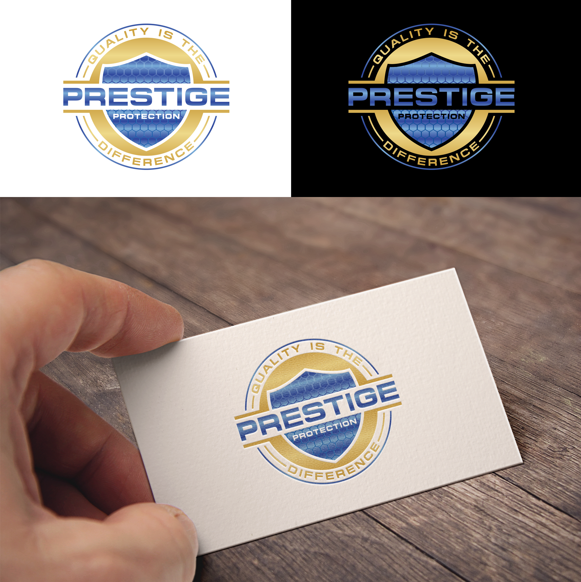 Logo Design by RA-bica for Prestige Protection | Design #32390810