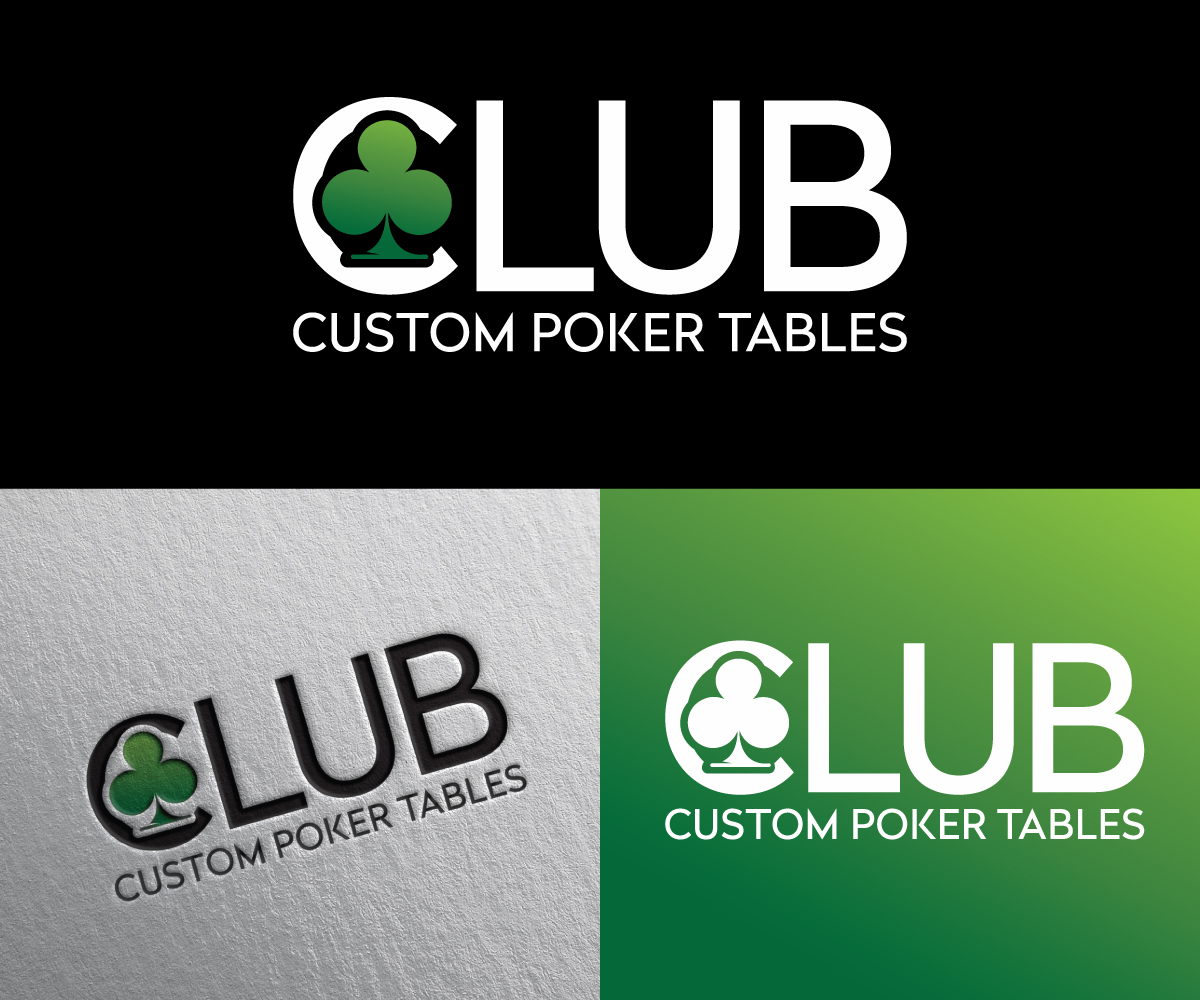 Design de Logo par Adi Graphics pour CLUB Custom Poker Tables LLC | Design #32381091