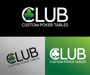 Design de Logo par Adi Graphics pour CLUB Custom Poker Tables LLC | Design : #32381091