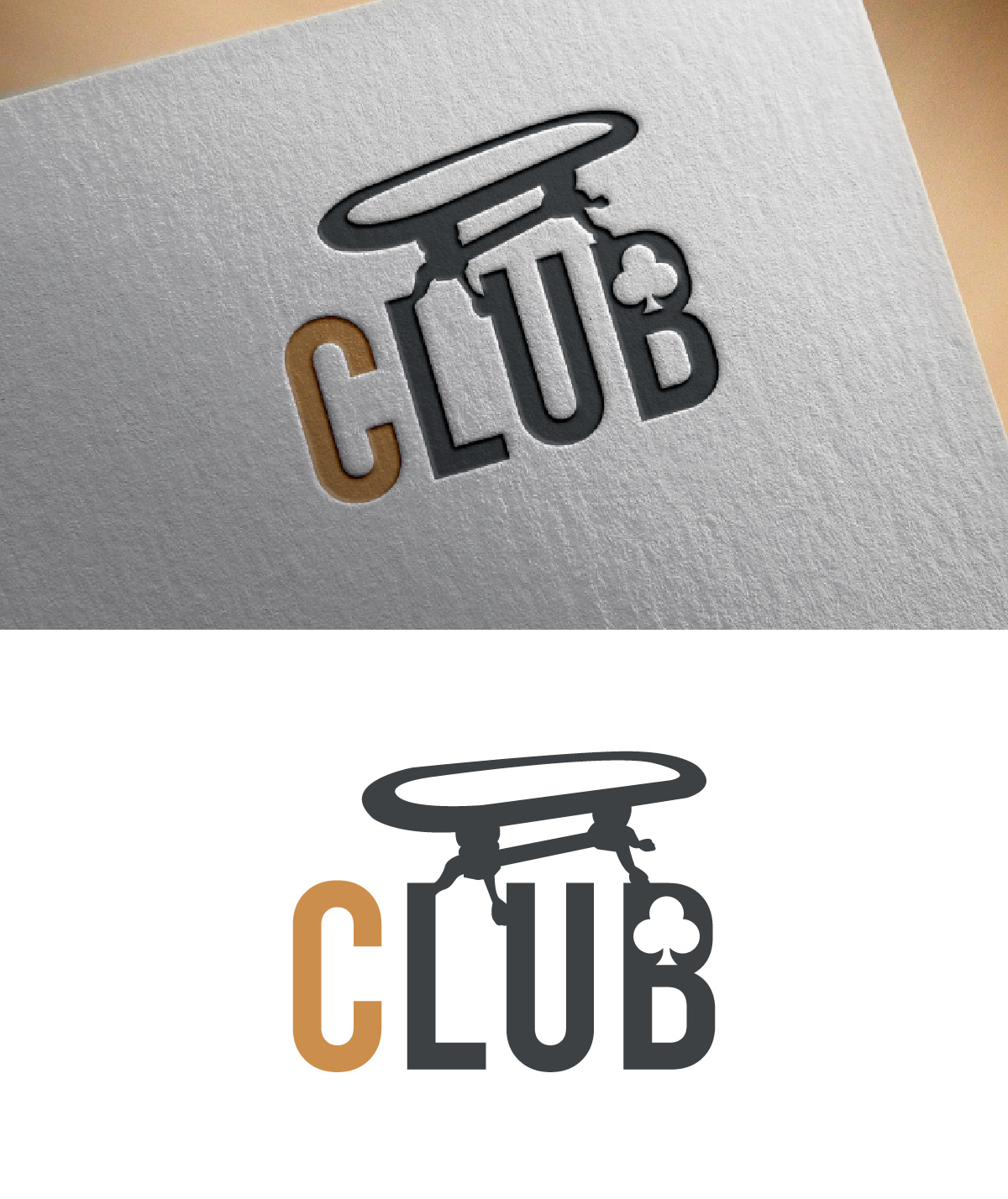 Logo Design by Loknath for CLUB Custom Poker Tables LLC | Design #32392207