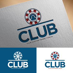 Design de Logo par Loknath pour CLUB Custom Poker Tables LLC | Design : #32399672