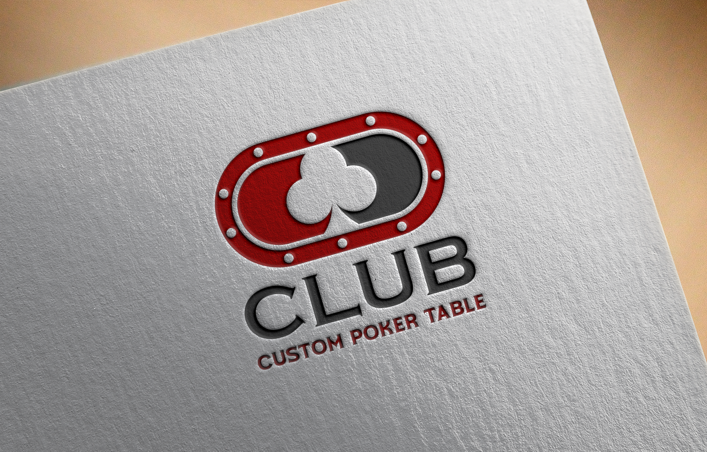 Logo Design by Innovative Graphix for CLUB Custom Poker Tables LLC | Design #32383625