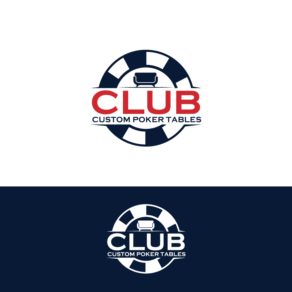 Logo Design by YourLogoMaster for CLUB Custom Poker Tables LLC | Design #32385088