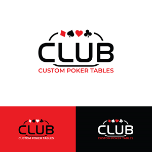 Design de Logo par YourLogoMaster pour CLUB Custom Poker Tables LLC | Design : #32385090