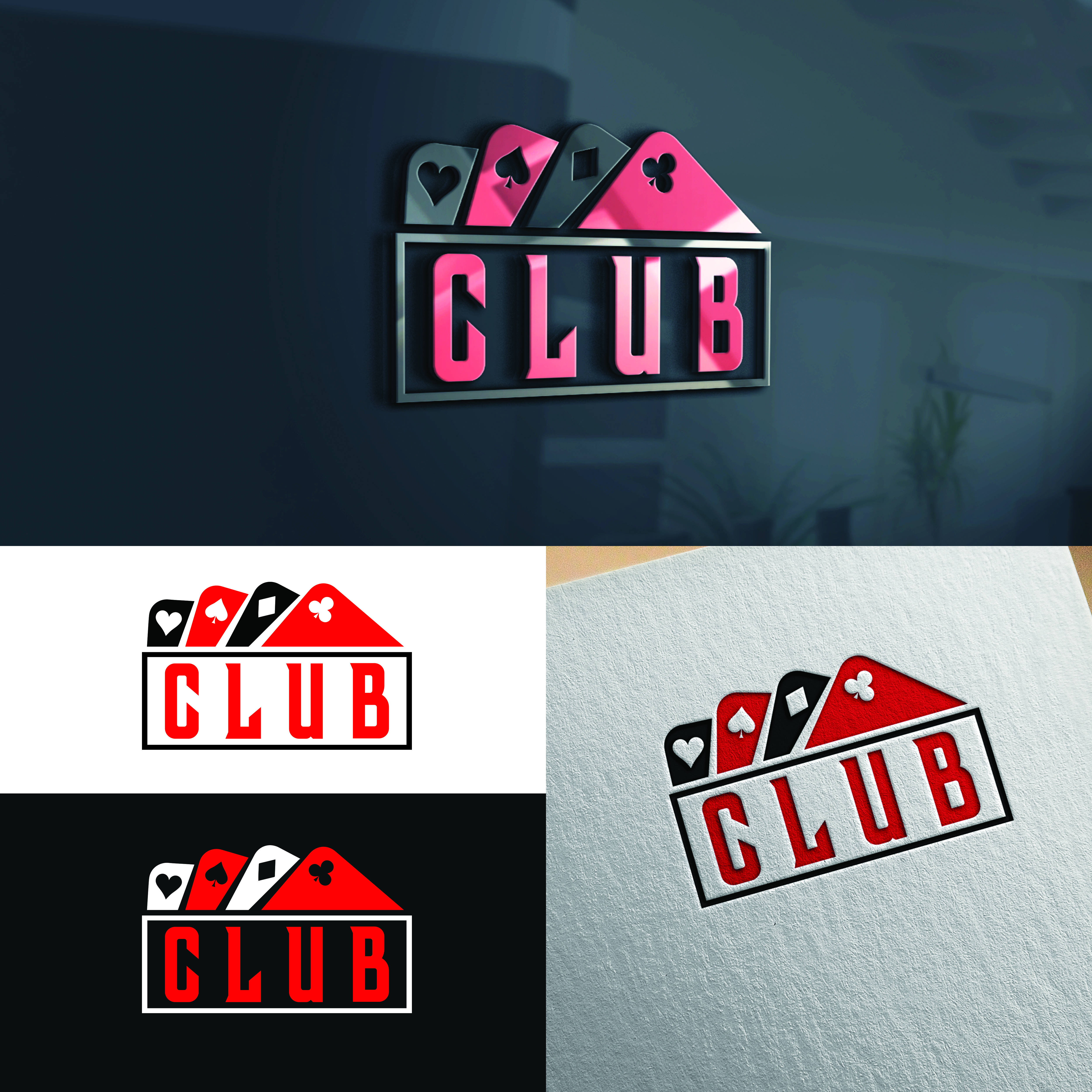 Design de Logo par Md Hasibur Rahman pour CLUB Custom Poker Tables LLC | Design #32389070