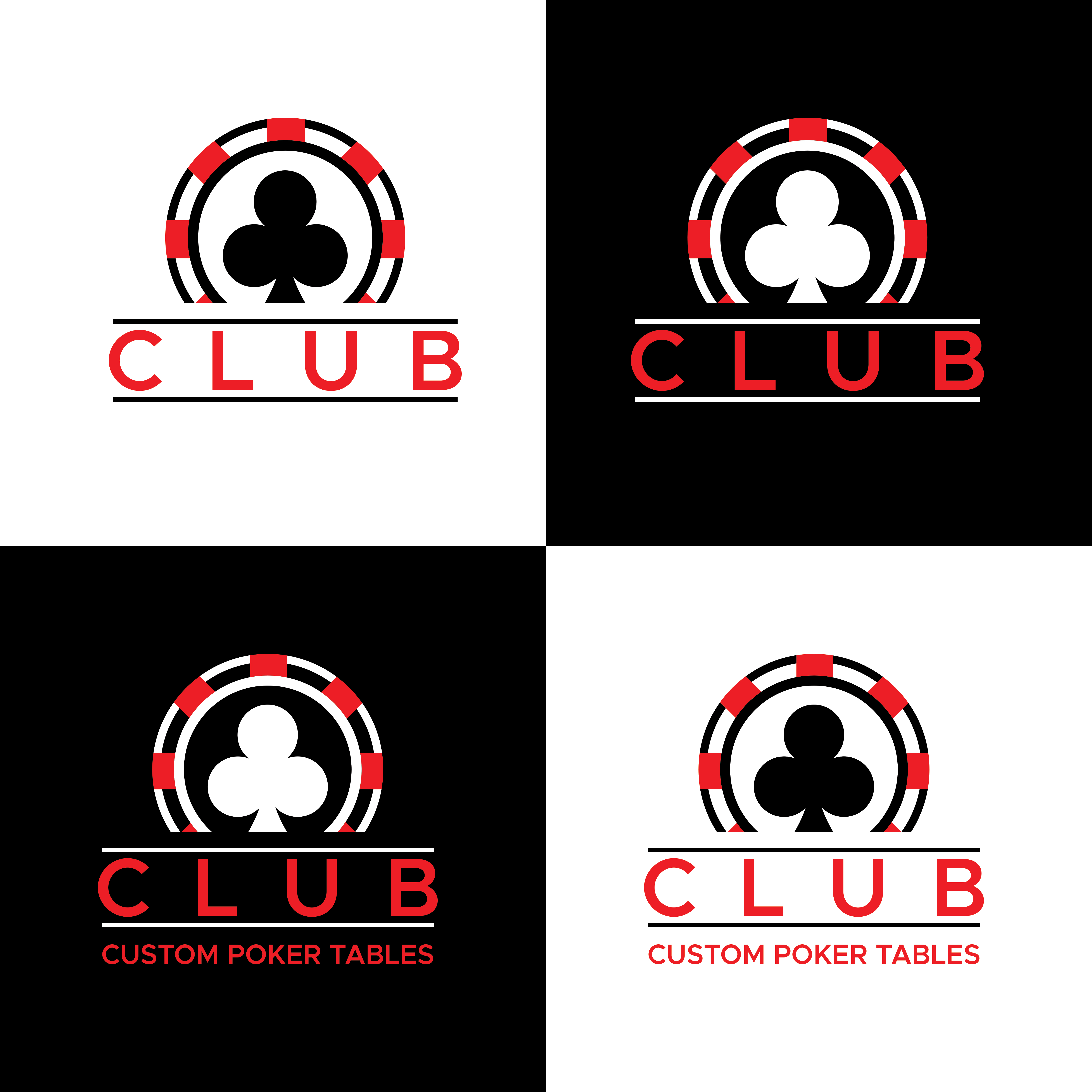Design de Logo par Md Hasibur Rahman pour CLUB Custom Poker Tables LLC | Design #32389227