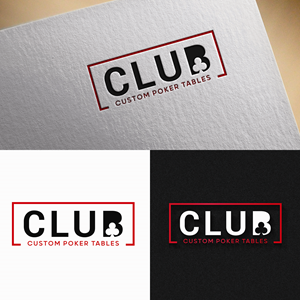 Design de Logo par Md Hasibur Rahman pour CLUB Custom Poker Tables LLC | Design : #32389284