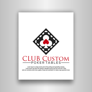 Design de Logo par Abigaill_design pour CLUB Custom Poker Tables LLC | Design : #32387977